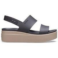 Crocs Brooklyn Low Wedge - Black