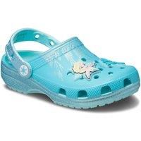 Crocs Unisex Child Clog, Frozen Elsa Classic Clog K, Multi, 2 UK Child