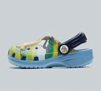 Crocs blue multi x bluey classic clog Toddler sandals