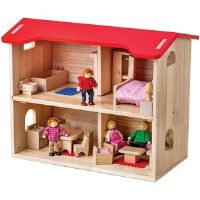 Isabelle & Max Sibert DollHouse Complete 40cm H X 54cm W X 16cm D