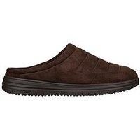Skechers Murette Garvanza Mens Slippers in Chocolate - 8 UK