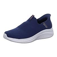 Skechers Men/'s 232450 Nvy Trainers, Navy Knit Trim, 8 UK