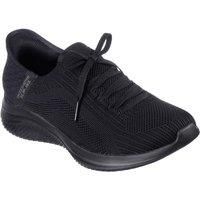 Skechers Women/'s Ultra Flex 3.0 brilliant way Sneaker, Black, 4 UK