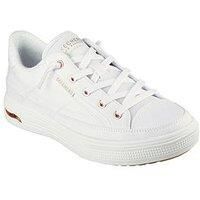 Skechers Arch Fit Arcade - Meet Ya There Cotton Women's White Trainers New