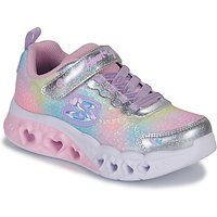 Skechers  FLUTTER HEART LIGHTS  girls's Children's Shoes (Trainers) in Multicolour