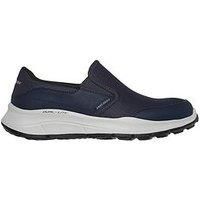 Skechers Men/'s 232515 Nvy Sneaker, Navy Mesh Duraleather Trim, 6 UK