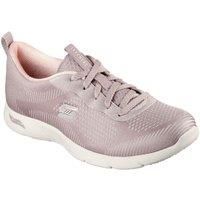 Skechers Arch Fit Refine Classy Doll Textile Women's Dark Taupe Trainers New