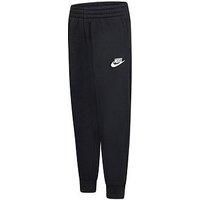 Nike Younger Unisex Sportswear Club Fleece Low Brand Read Jogger - Black