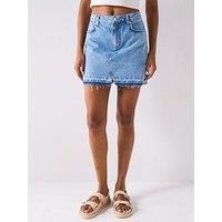 Moschino Jeans 12Oz Denim Skirt - Blue