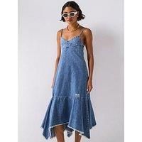 Moschino Jeans Lightweight Denim Dress - Blue