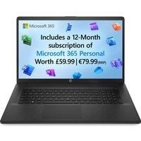 HP 17-cn0534sa 17.3" Laptop - IntelPentium, 128 GB SSD, Black, Black