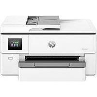 HP OfficeJet Pro 9720e All-in-One Wireless A3 Inkjet Printer & Instant Ink with HP, White,Silver/Grey