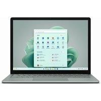 Microsoft Surface Laptop 5 Super-Thin 13.5 Inch Touchscreen Laptop - Green - Intel EVO 12th Gen Core i5, 8GB RAM, 512GB SSD, Windows 11 Home, UK plug, 2022 Model