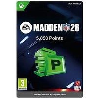 Xbox Ea Sports Madden Nfl 26 - 5,850 Points (Digital Download)