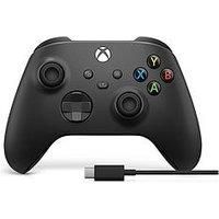 Xbox Wireless Controller With Usb-C Cable - Carbon Black