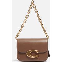 Coach Idol Luxe Leather Shoulder Bag