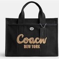 Coach Cargo Cotton Canvas Tote Bag