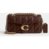Coach Quilted Tabby Shoulder Bag 20 With Chain