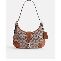 Coach The Coach Originals Crystal Signature Jacquard Hamptons Hobo