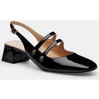Coach Winley Patent Leather Slingback Mary Jane