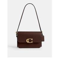 Coach Refined Calf Leather Sage Shoulder Bag