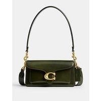 Coach Spazzolato Leather Tabby Shoulder Bag 20