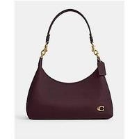 Coach Glovetanned Leather Juliet Shoulder Bag - Dark Red