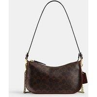Coach Coated Canvas Signature Waverly Bag