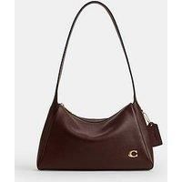 Coach Polished Pebble Leather Lola Shoulder Bag