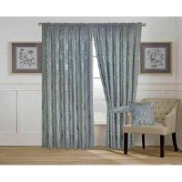 Mercer41 Vioria Slot Top Blackout Thermal Curtains Silver 168 W x 183 D cm