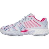 K-Swiss Performance Women/'s Express Light 3 Padel Tennis Shoes, Arctic ICE/White/NEON Pink, 6 UK