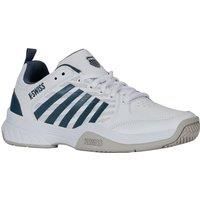 K-Swiss Men/'s Court Express 2 Tennis Shoe, White Stargazer Vapor Blue, 9.5 UK