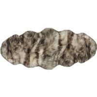 Canora Grey Sheepskin White Indoor Rug White 60cm W X 180cm L