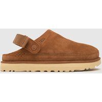 UGG Women/'s Goldenstar Clog, Chestnut, 4 UK