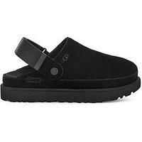 UGG Women/'s Goldenstar Clog, Black, 3 UK