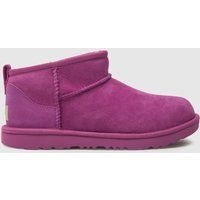UGG purple classic ultra mini Girls Junior boots