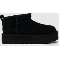 UGG black classic ultra mini platform Junior Boots