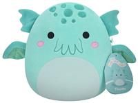 Squishmallows SQCR04087 Theotto-Blue Cthulu 7.5" Add Squad, Ultrasoft Stuffed Animal Toy, Official Kellytoy Plush