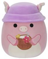 Squishmallows Original Squishmallows 7.5-Inch Peter The Pink Pig