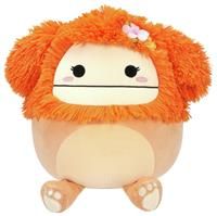 Squishmallows 12" Shasta The Light Orange Bigfoot with Flower - New With Tag