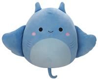 Squishmallows 12 Inch Lux the Blue Manta Ray, none