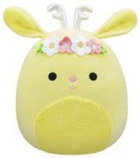 Squishmallows SQCR05474 16-Inch-Juana The Light Yellow Jackalope, Multicolour