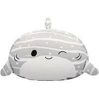 Squishmallows SQCR06550 Stackables 12-Inch Sachie The Grey Striped Whale Shark
