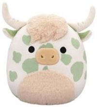 Squishmallows Original Squishmallows 7.5-Inch Celestino The Sage Green Spotted Highland Cow