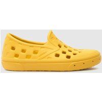 Vans yellow slip-on trk Toddler sandals
