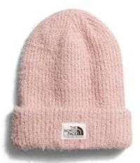 THE NORTH FACE Women/'s Salty Bae Lined Beanie Hat, Pink Moss, One Size