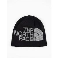 The North Face Unisex Reversible Highline Beanie - Black/Grey