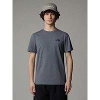 THE NORTH FACE Simple Dome T-Shirt TNF Medium Grey Heather L