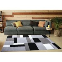 Ivy Bronx Anah Grey Rug Grey Rectangle 160 x 230cm