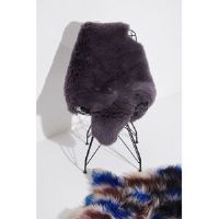 Canora Grey Stefania Sheepskin Rug Dark Grey Novelty 75cm x 110cm
